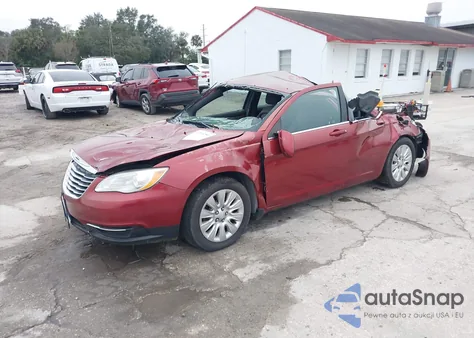 2013 Chrysler 200 Lx из США, поврежденный, VIN 1C3CCBAB4DN561783